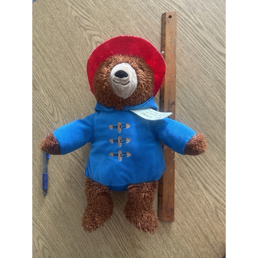 Kohls Cares Paddington Bear Brown Plush Book Character Stuffed Animal